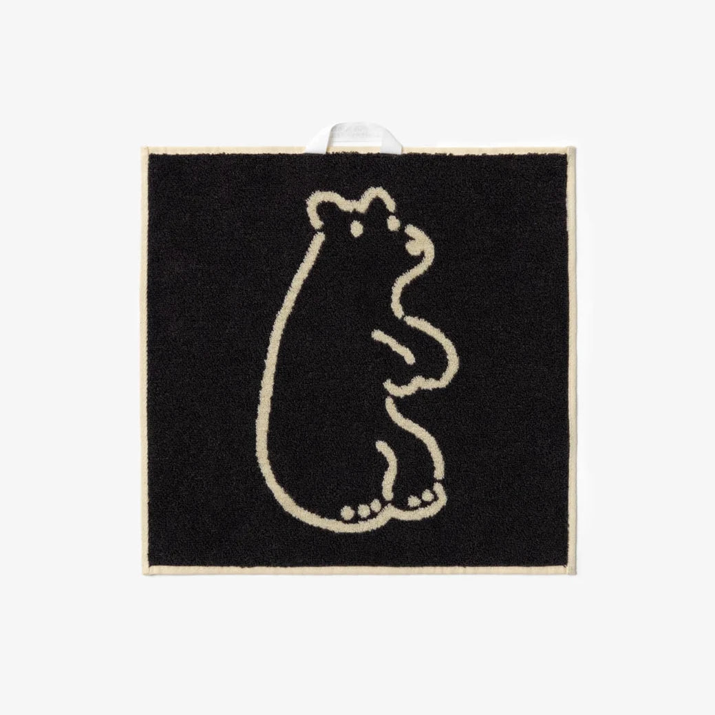 Huggy Bear Hand Towel - Cream
