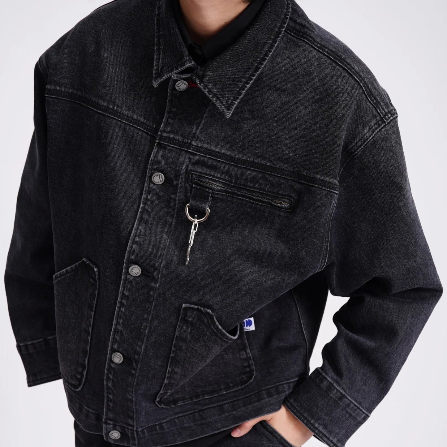 Carter Denim Jacket - Black