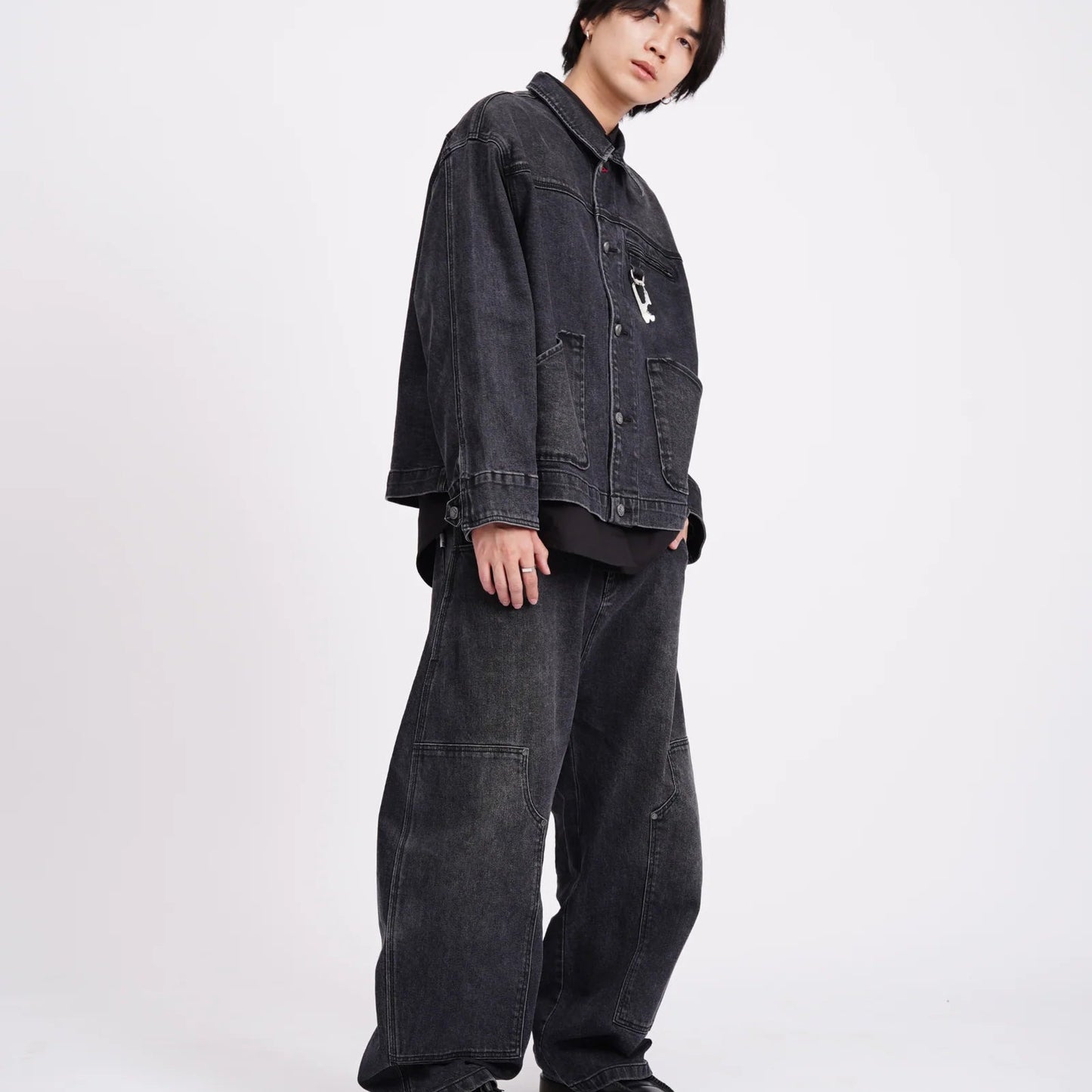 Carter Denim Jacket - Black