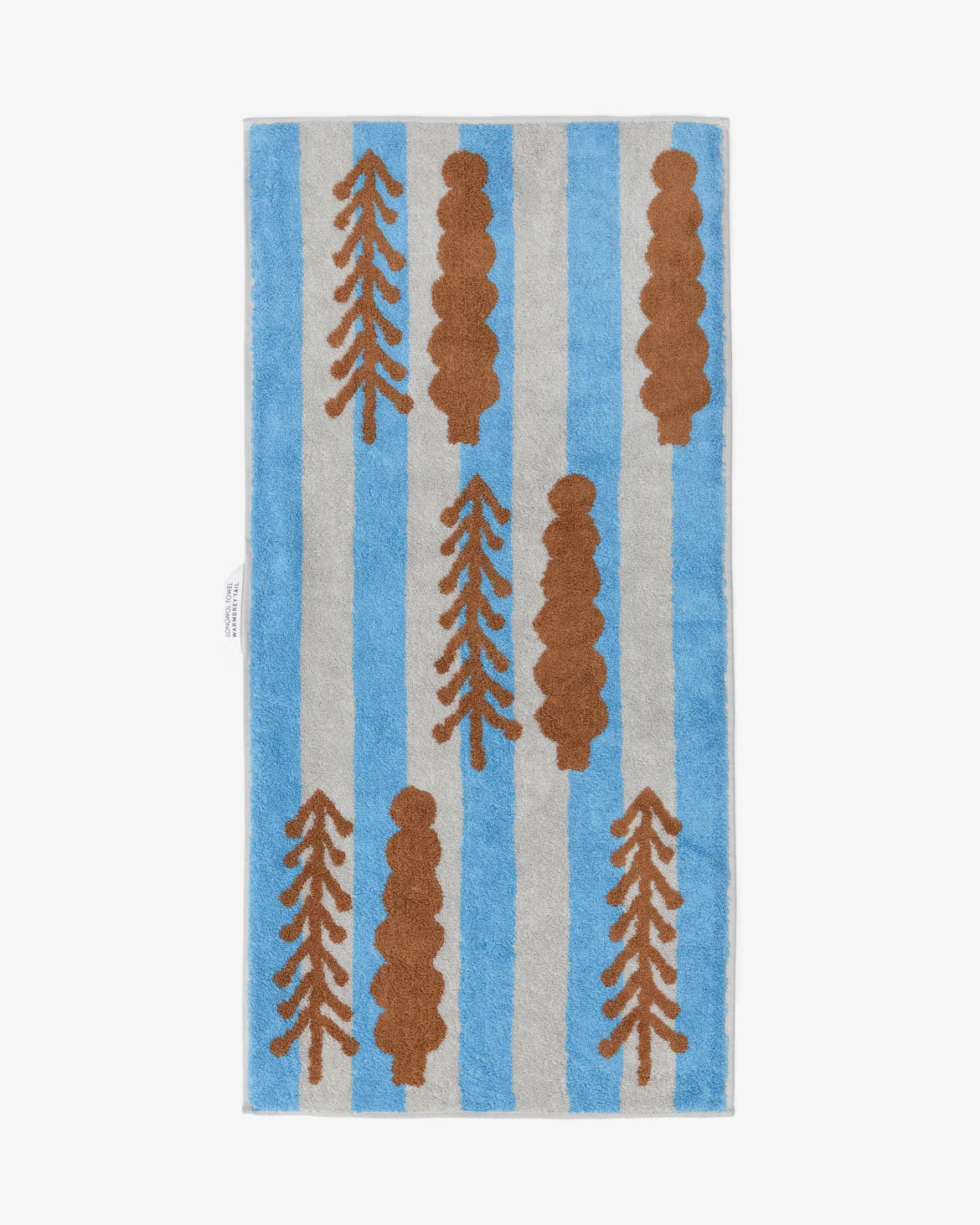Trees Towel - Brown