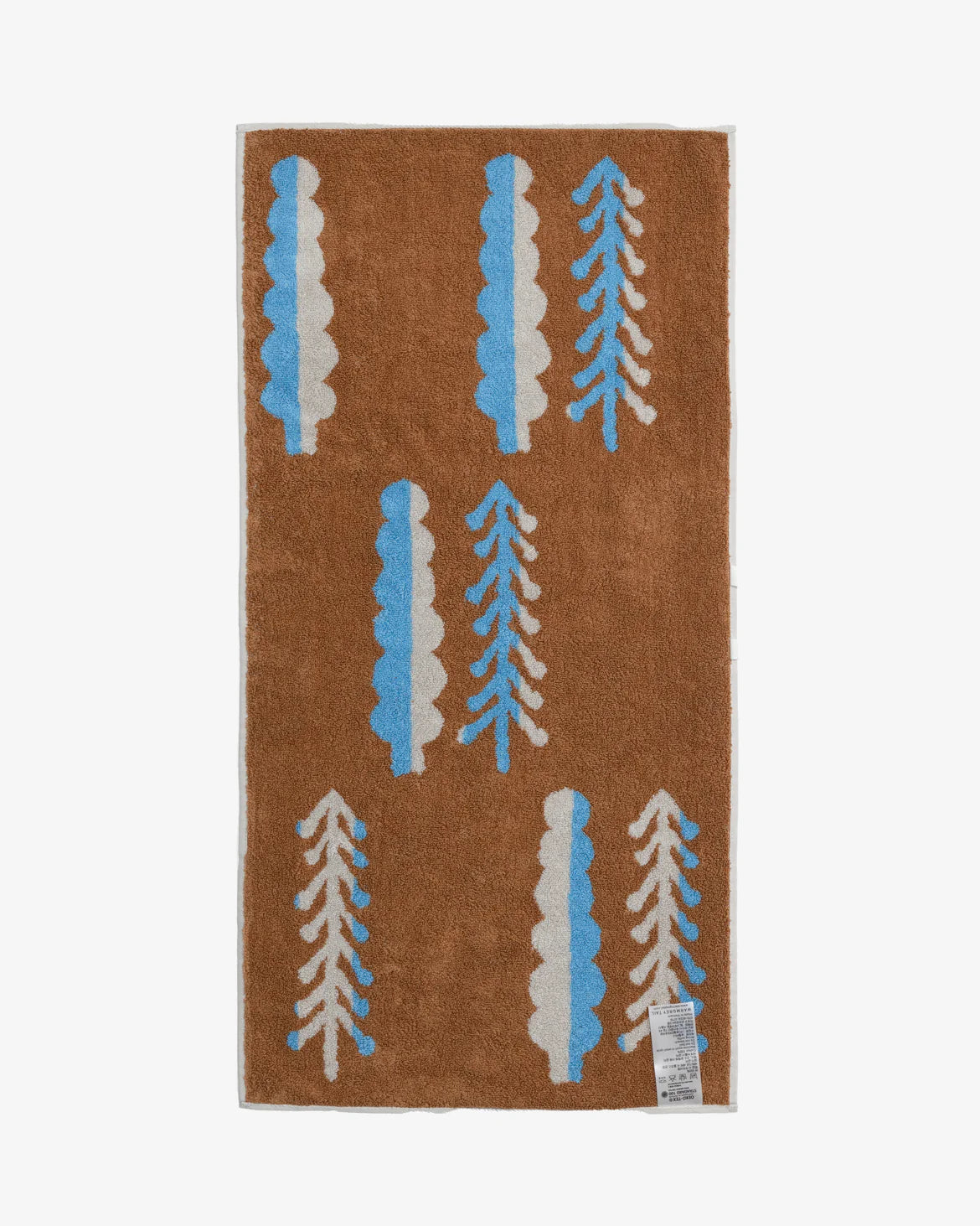 Trees Towel - Brown