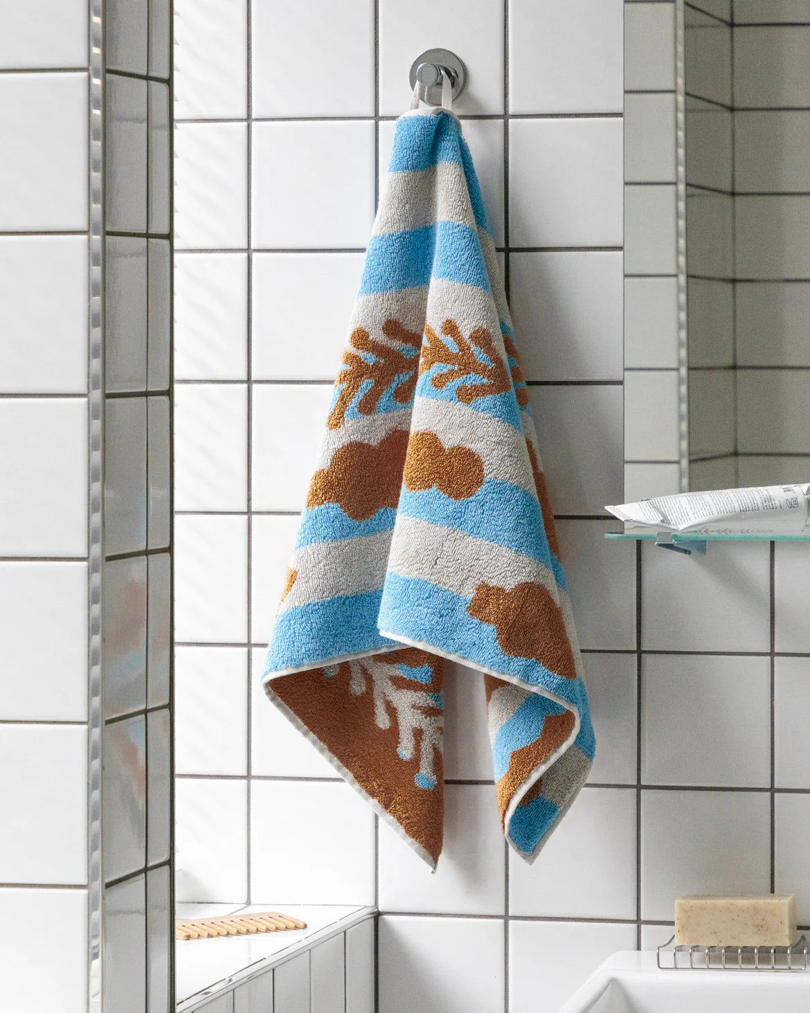 Trees Towel - Brown