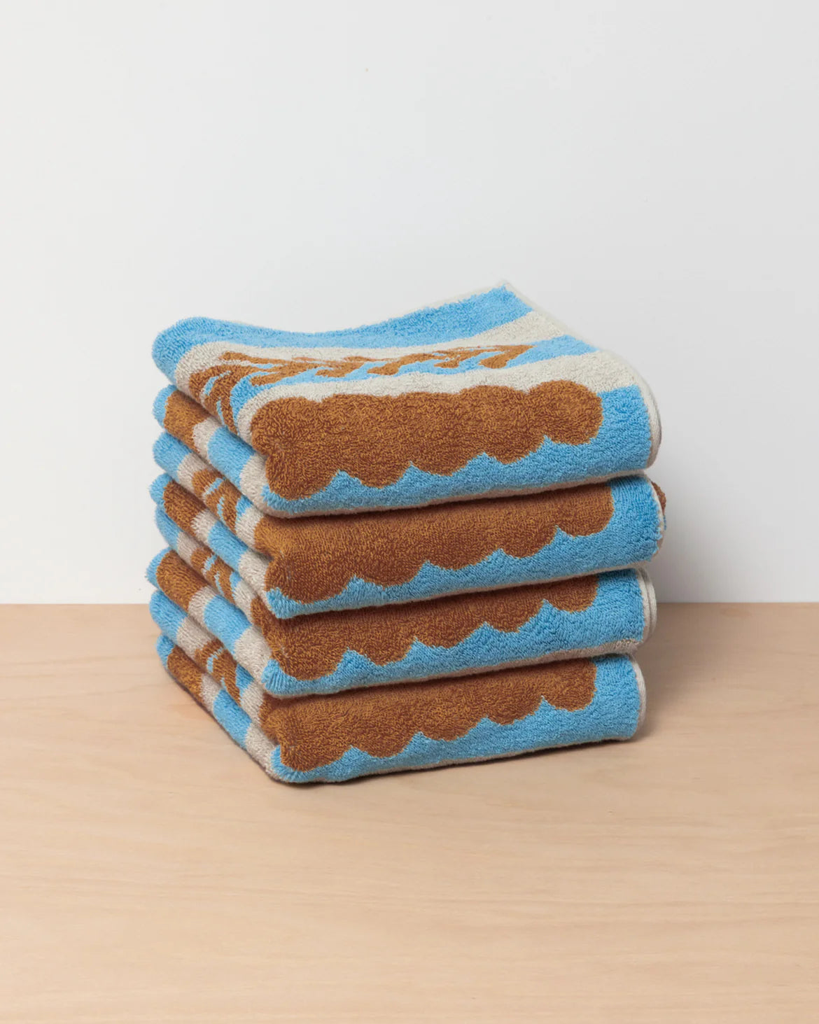 Trees Towel - Brown