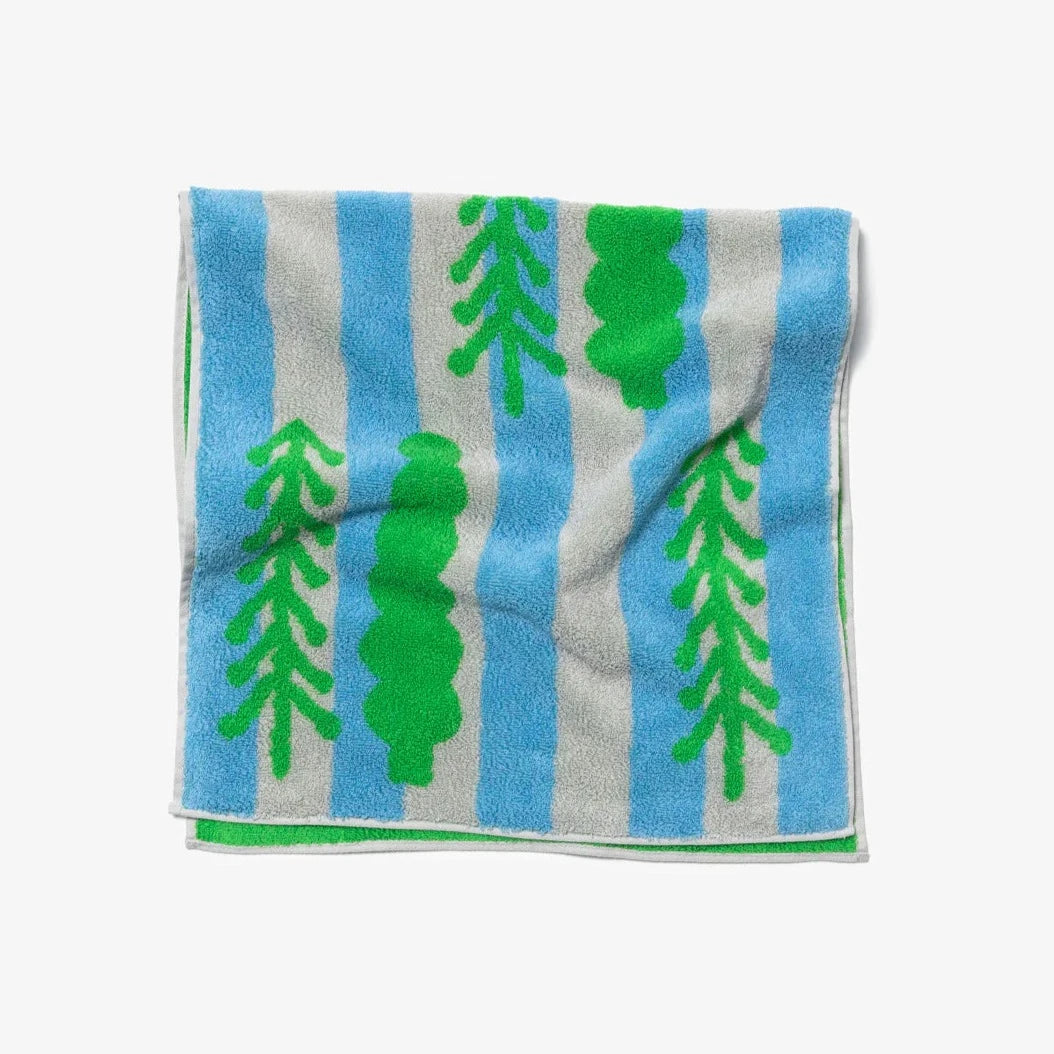 Trees Towel - Green