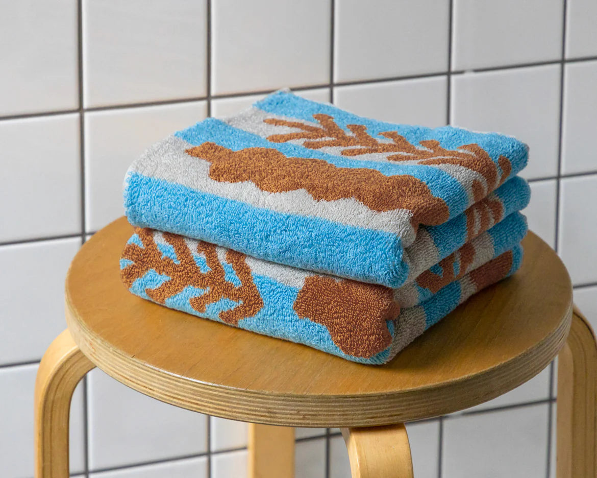 Trees Towel - Brown