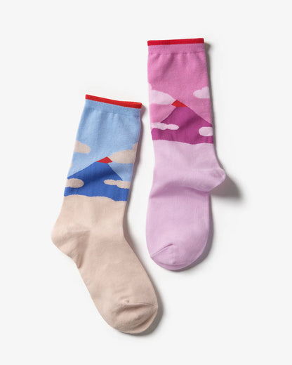 Volcano Socks - Pink