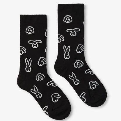 Bunny Bunny Socks - Black