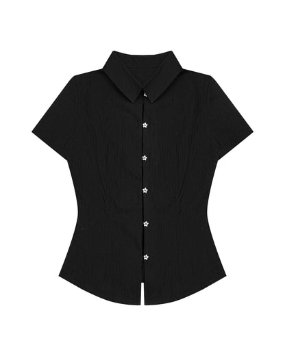 Star Buttons Women's Shirt