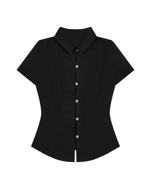 Star Buttons Women's Shirt