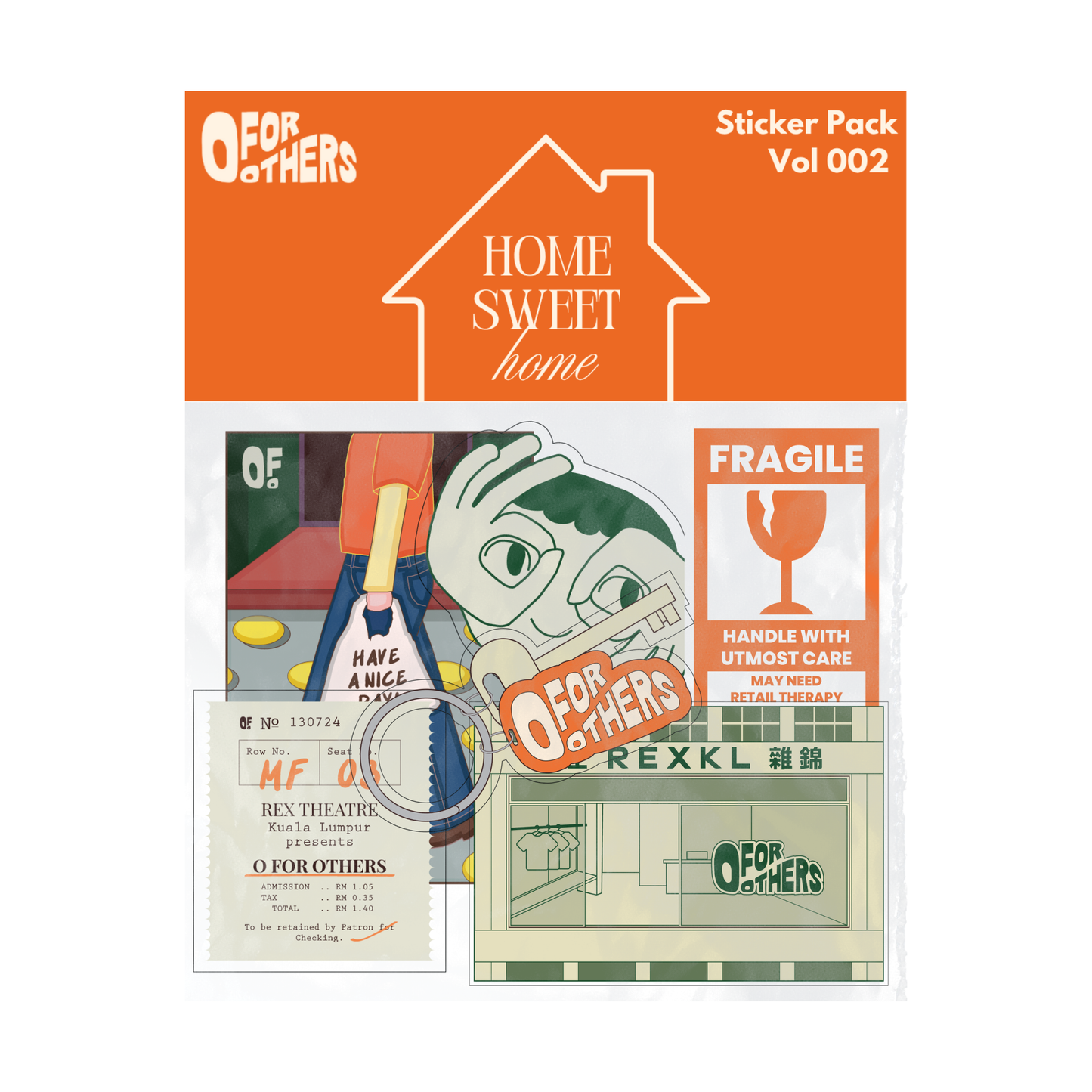 Sticker Pack Vol. 2 - Home Sweet Home