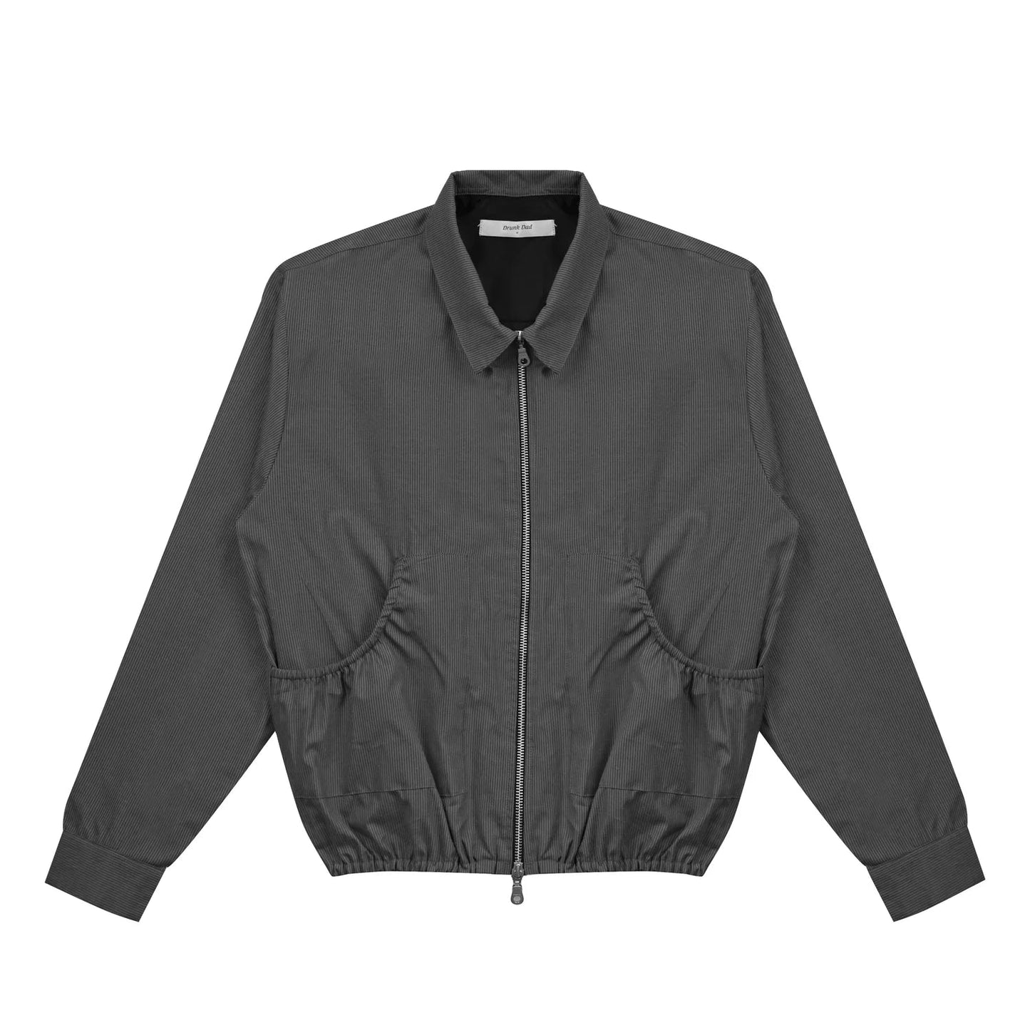 Ruched Pocket Easy Jacket