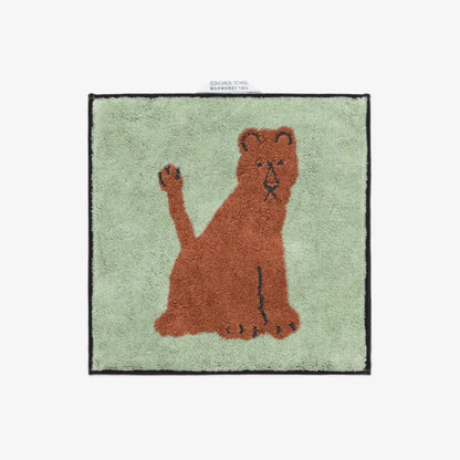 Lioness Hand Towel - Mint