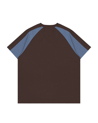 Paneled Raglan Tee