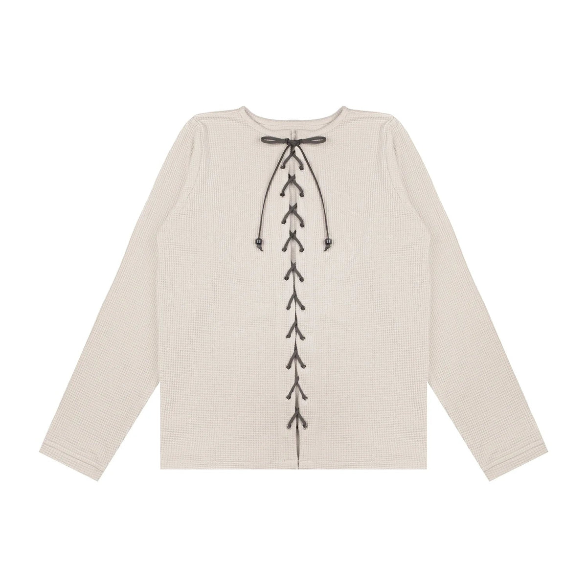Elias Lace Up Top
