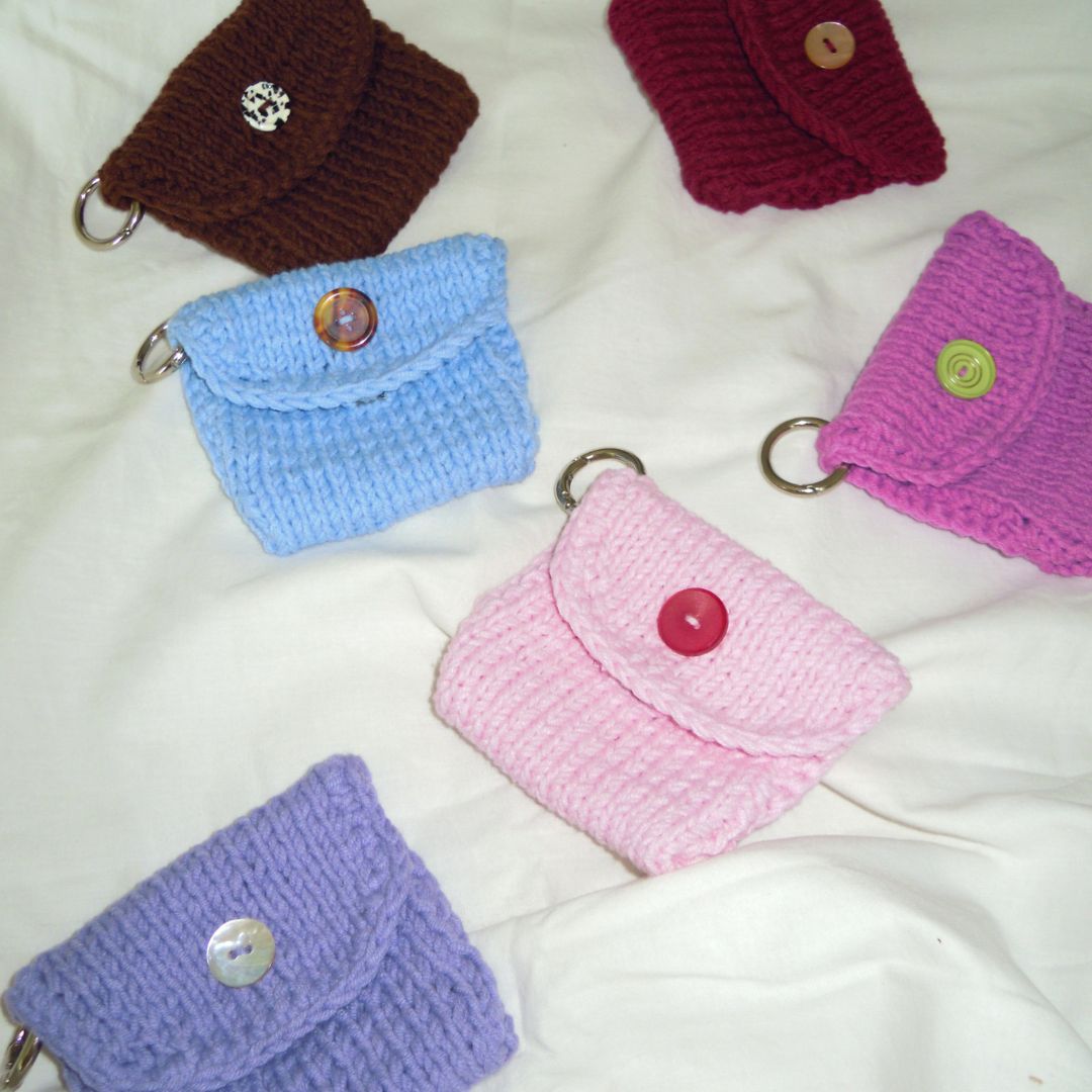 Button Coin Purse