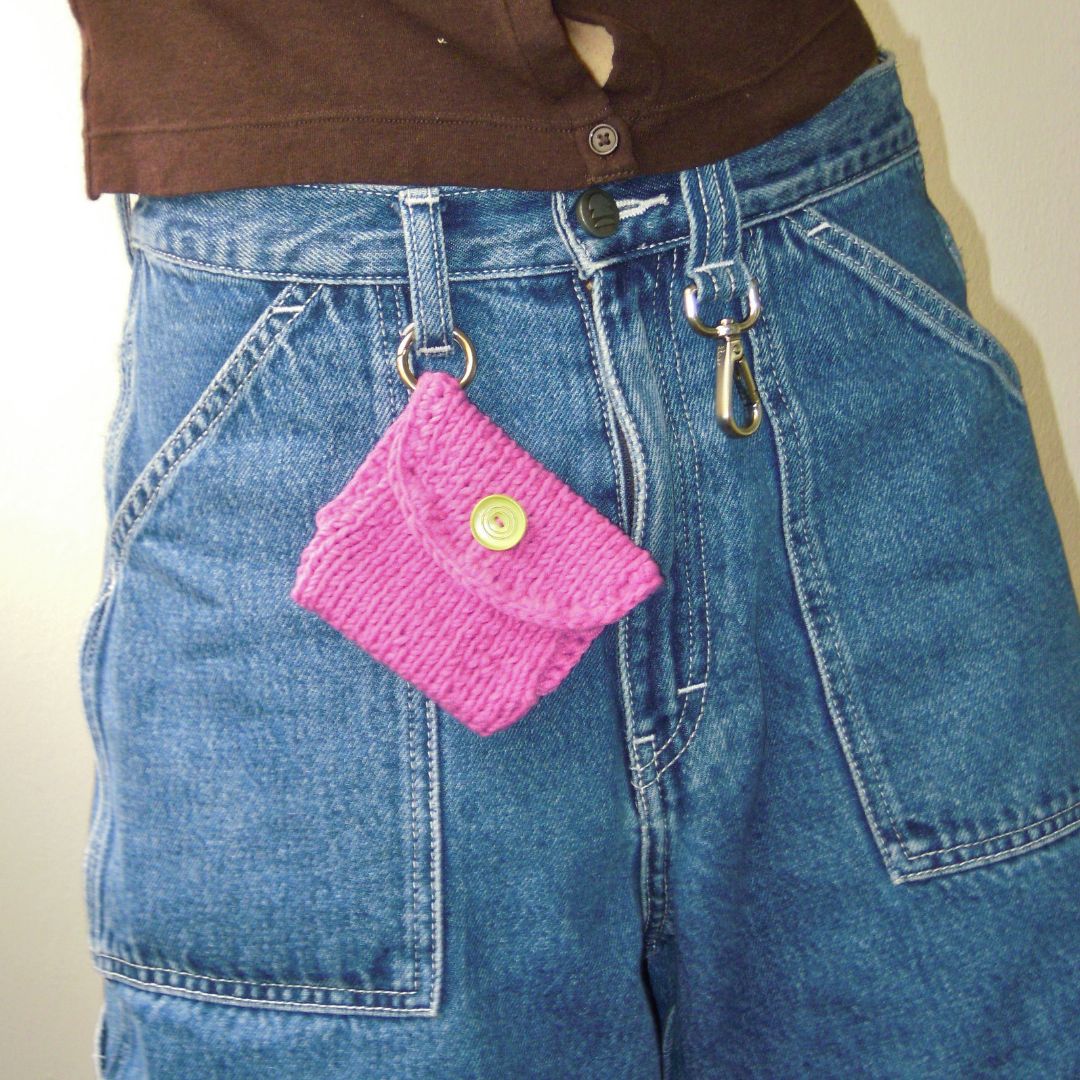 Button Coin Purse