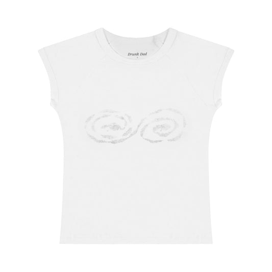 Swirly Women's Fitted Tee
