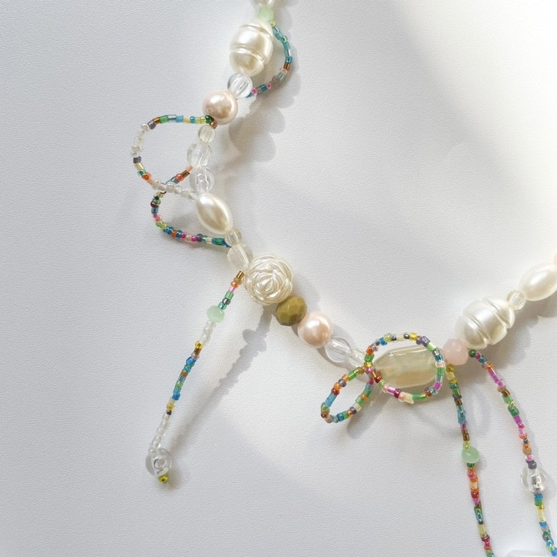 Twisty Pearl Necklace