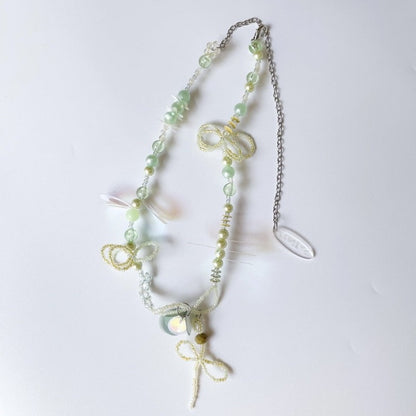 Twisty Green Necklace