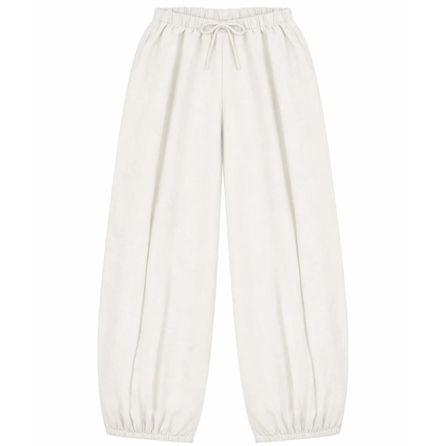 Leon Linen Trousers - Pearl