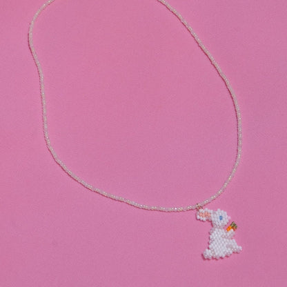 Dust Bunny Necklace