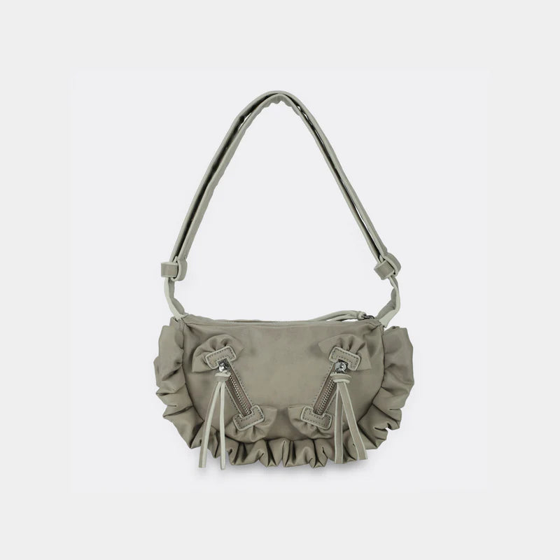 Lace Ruffle Bag