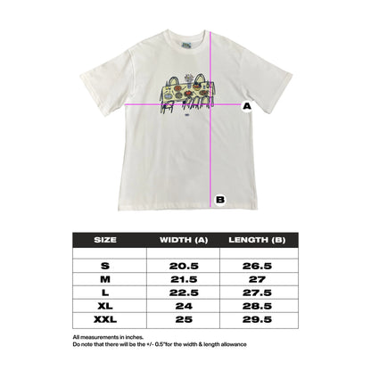 European Summer Tee (Holiday White)