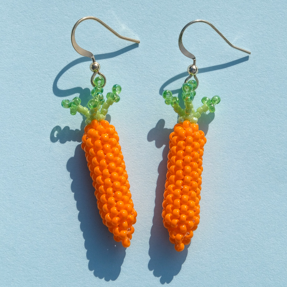 Baby Carrot Earrings