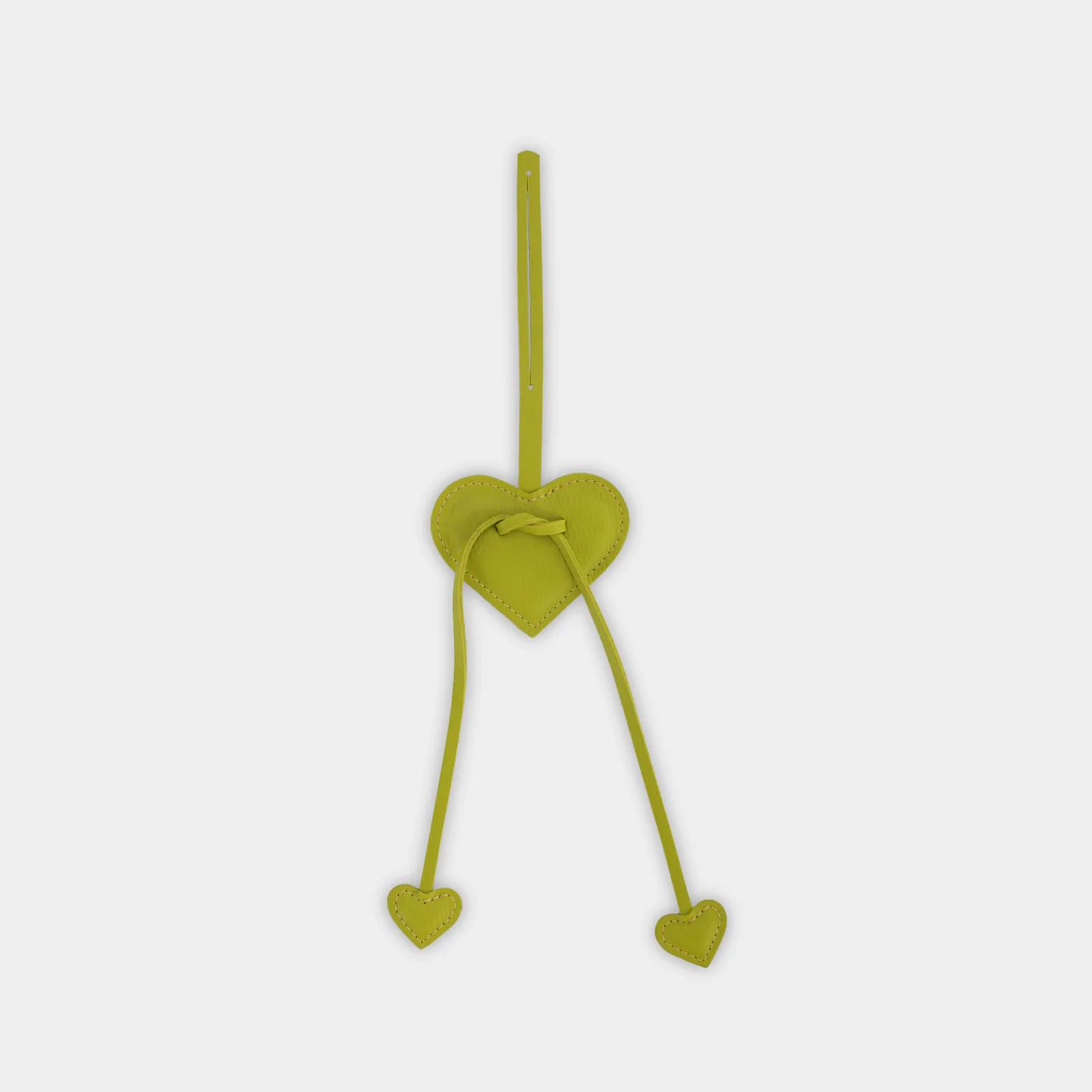 Bag Charm - 3 Heart - Small