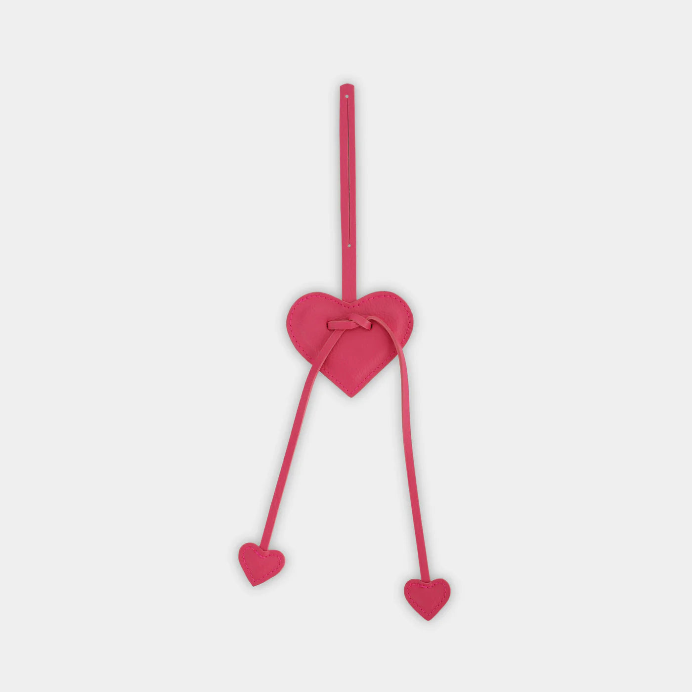 Bag Charm - 3 Heart - Small