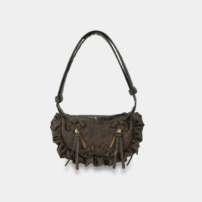 Lace Ruffle Bag