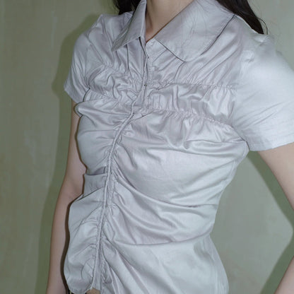 Easy Ruched Shirt