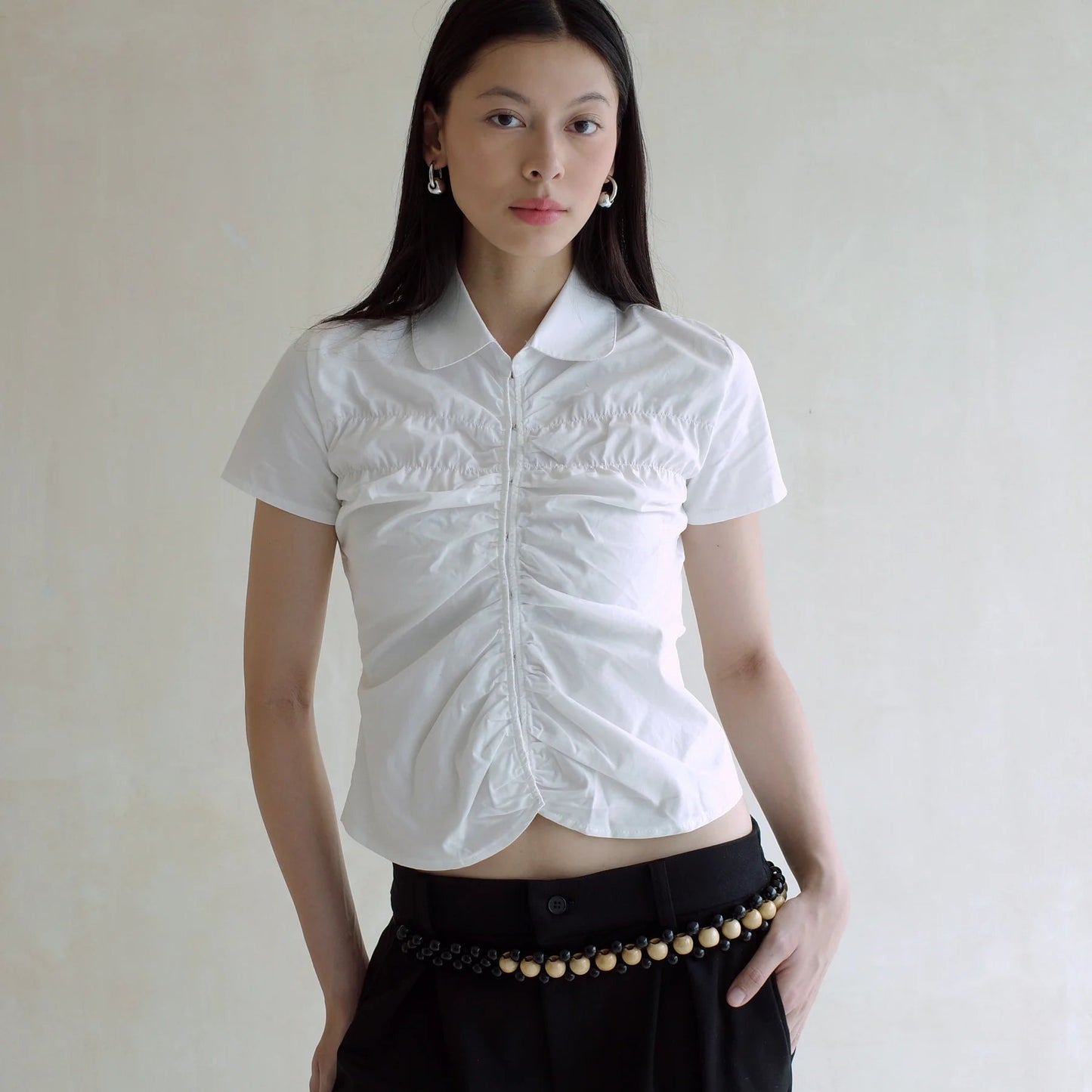 Easy Ruched Shirt