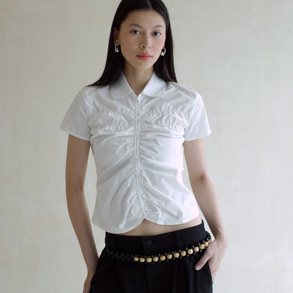 Easy Ruched Shirt