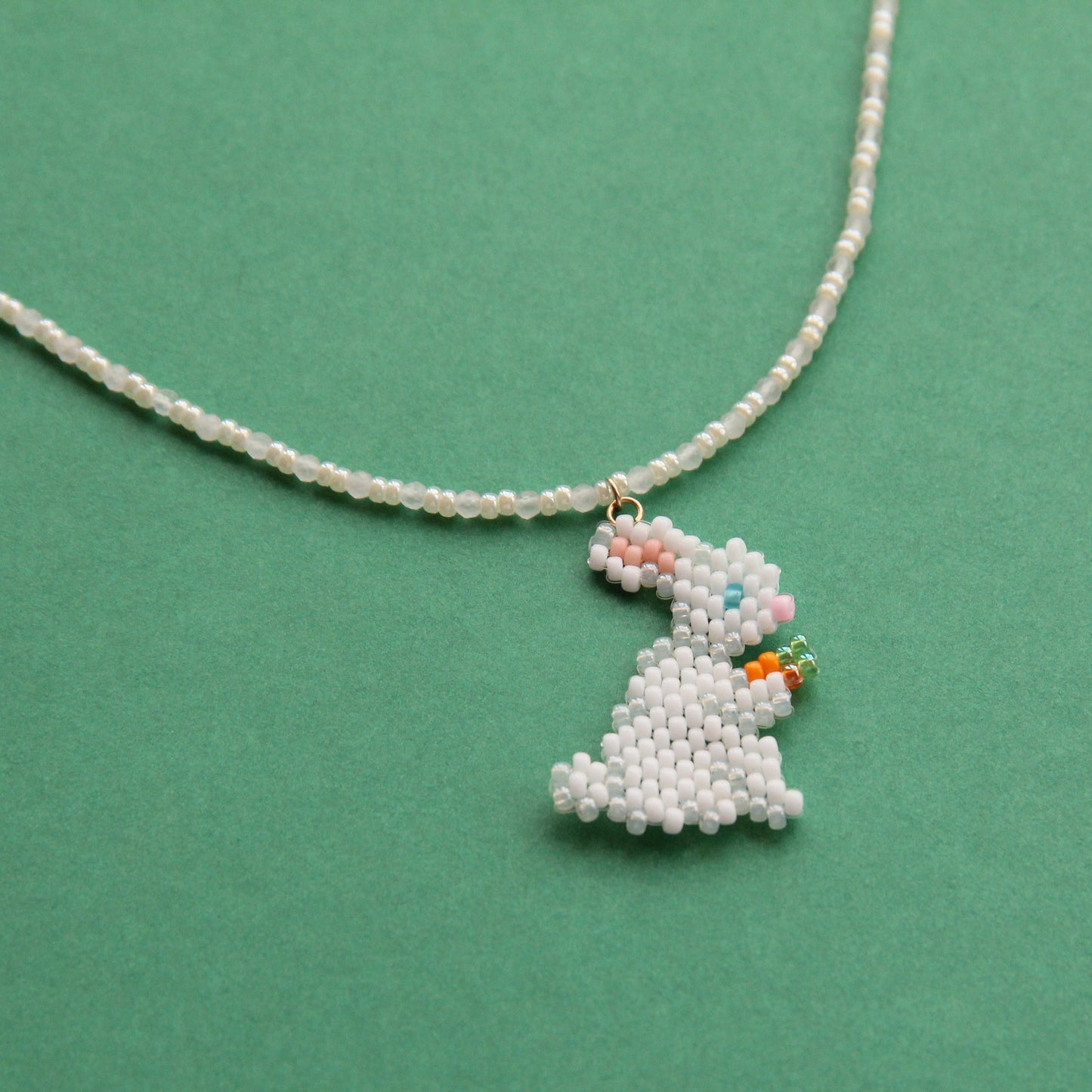 Dust Bunny Necklace