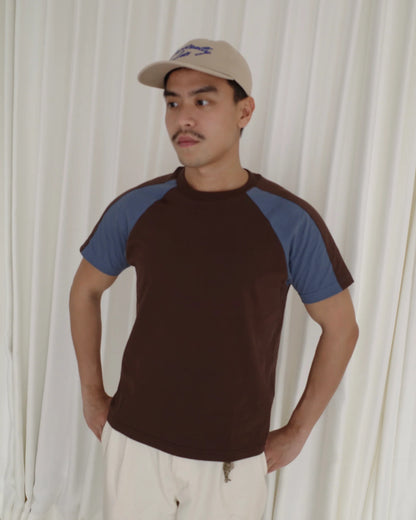 Paneled Raglan Tee
