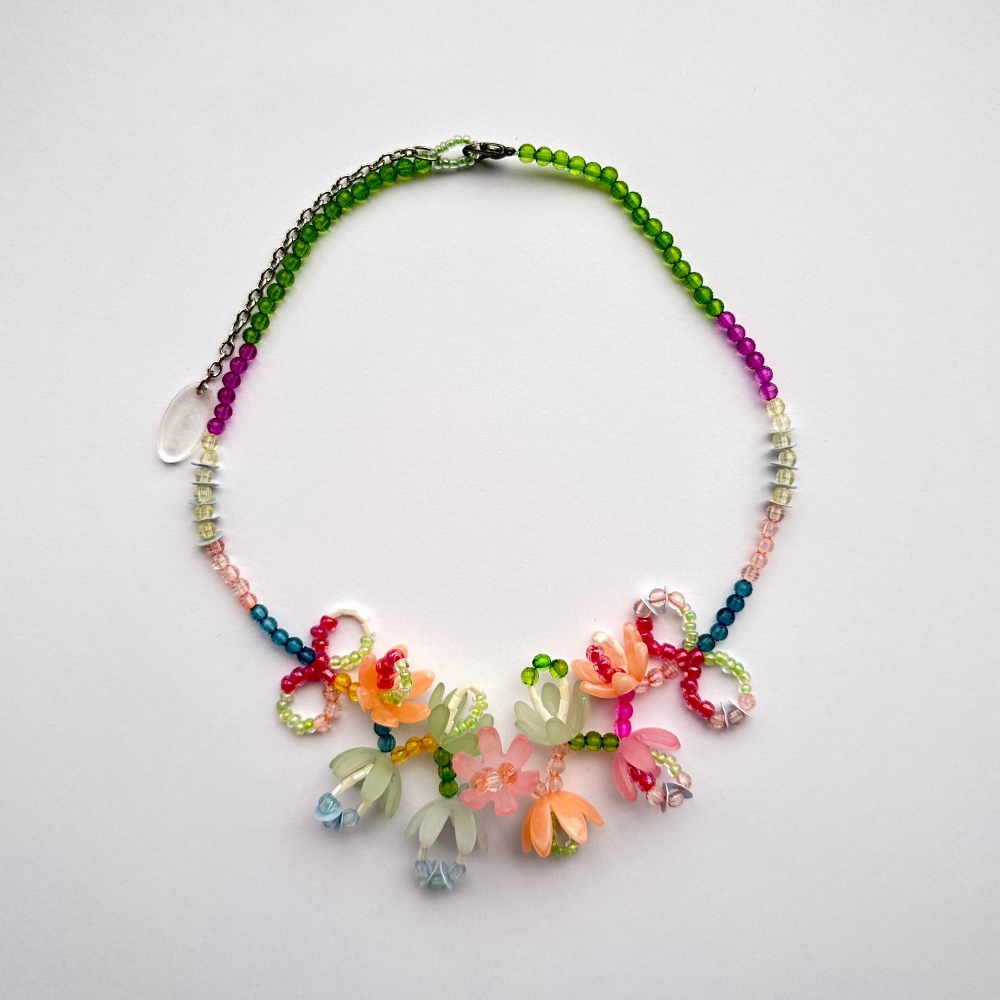 Too Many Flowers Necklace