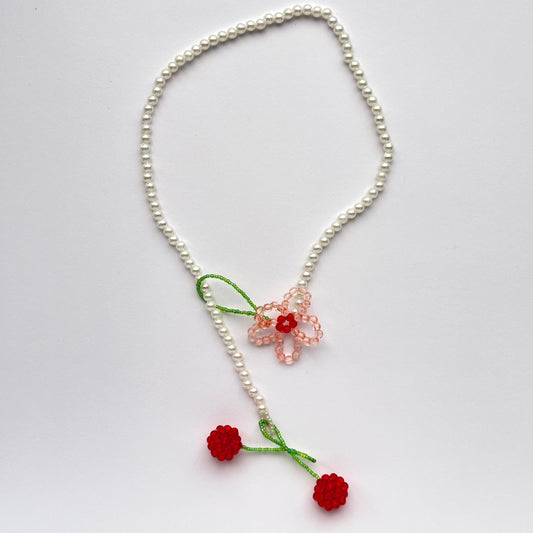 Cherry Long Necklace