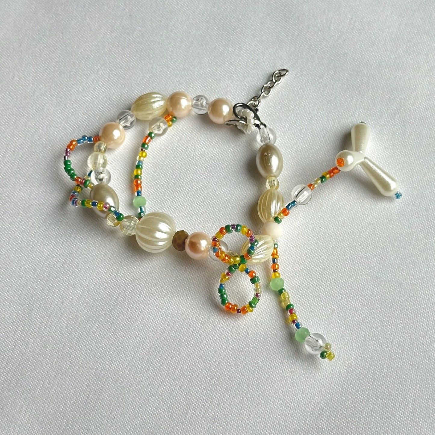 Twisty Pearl Bracelet