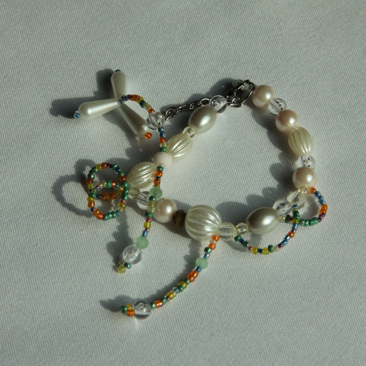 Twisty Pearl Bracelet