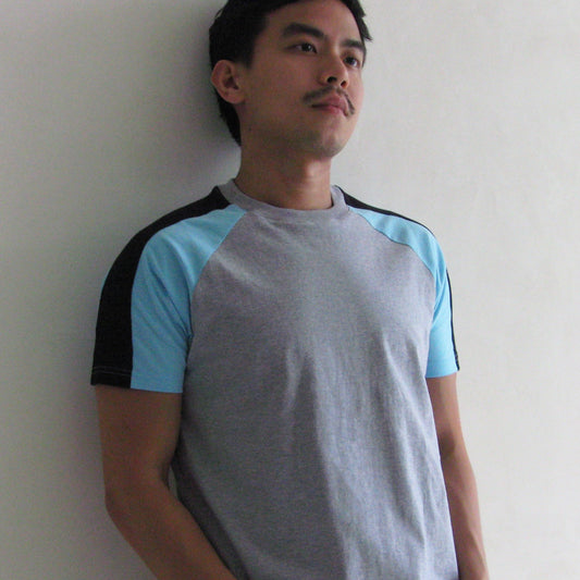 Paneled Raglan Tee