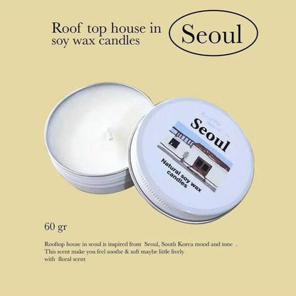 Rooftop House in Seoul - Soy Candle (60g)