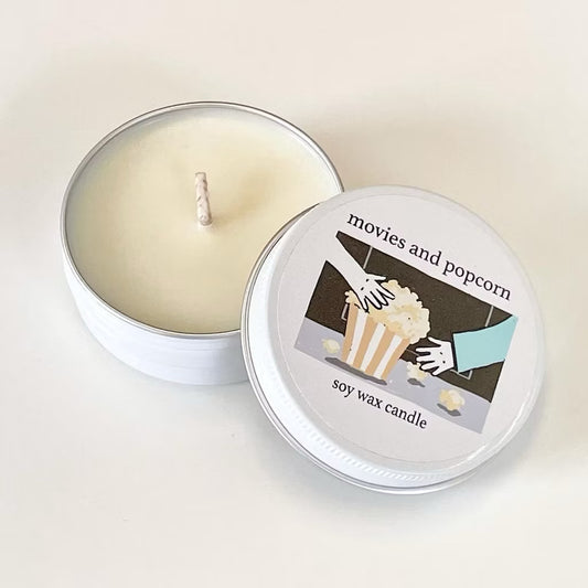 Movies and Popcorn - Soy Candle (60g)