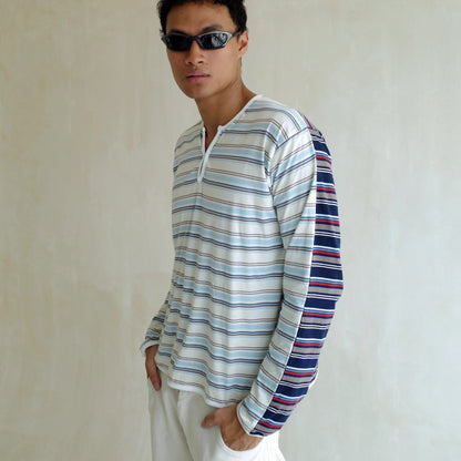 Jeremy Two-Tone Crewneck
