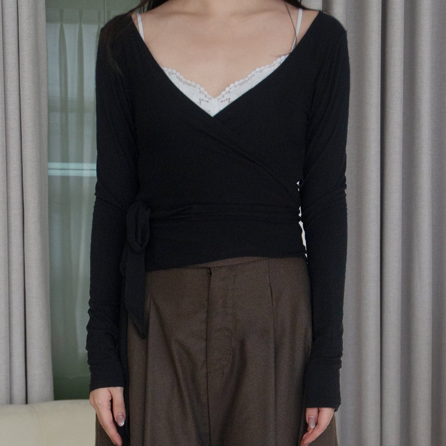 Kyo Wrap Top