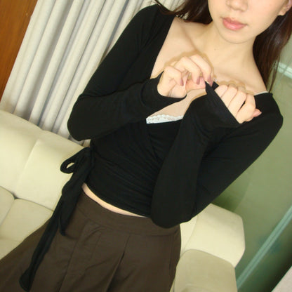Kyo Wrap Top