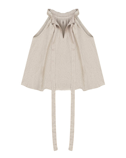Lucy Tank Top - Beige