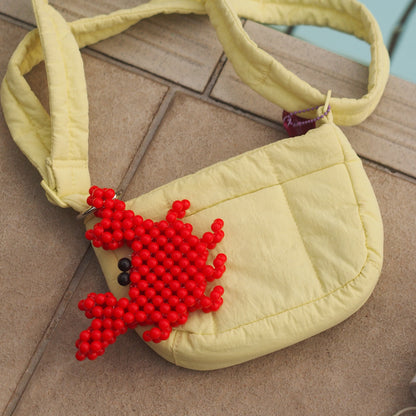 Crab Bag Charm