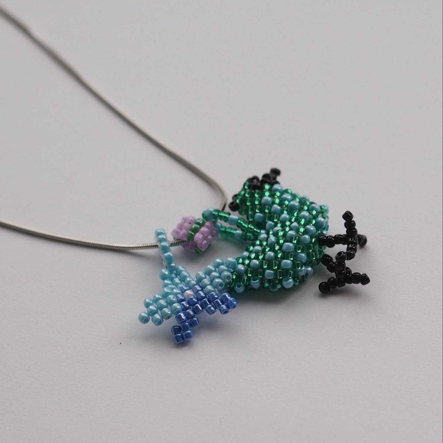 Polka Dot Chicken Necklace