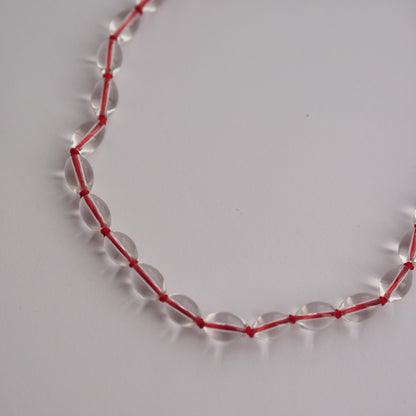 Red String Theory Necklace